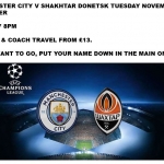 Manchester City v Shakhtar Donetsk