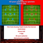 Staff football/Film Club